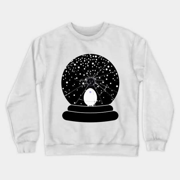 Christmas White Crewneck Sweatshirt by Studio Yutani